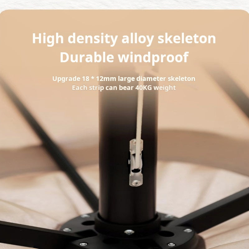 Outdoor Parasol Terrace Villa Garden Centre Column Umbrella Coffee Shop Milk Tea Shop Commercial Parasol Stalls Umbrellas