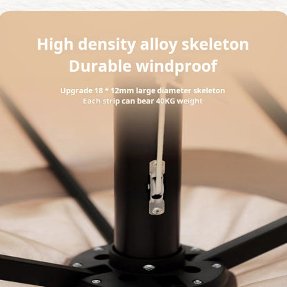 Outdoor Parasol Terrace Villa Garden Centre Column Umbrella Coffee Shop Milk Tea Shop Commercial Parasol Stalls Umbrellas