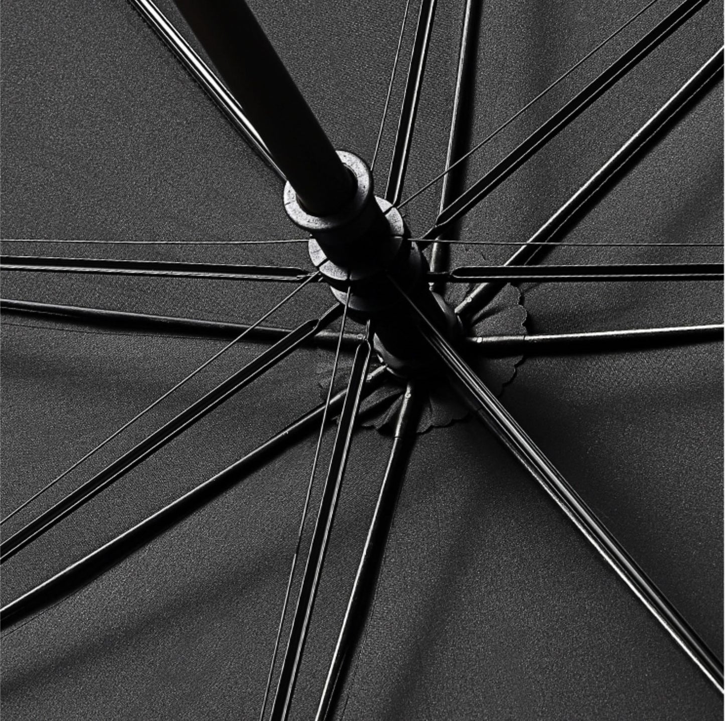 Luxury stick umbrella with cane with fashion design umbrella