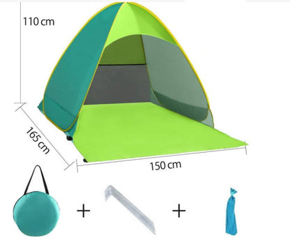 Professional Party Tents Camping Outdoor Umbrella Ultralight Folding Automatic Pop up One Bedroom Beach Tent Sun Shelter